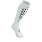 Compressport Full Aero Sokken Wit/Zwart