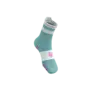 Compressport Pro Racing v4.0 Run High Compressiesokken Groen/Roze