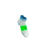 Compressport Pro Racing v4.0 Run Low Compressiesokken Wit/Blauw/Groen