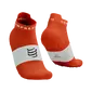 Compressport Pro Racing v4.0 Run Low Compressiesokken Oranje/Wit