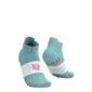 Compressport Pro Racing v4.0 Run Low Compressiesokken Groen/Roze