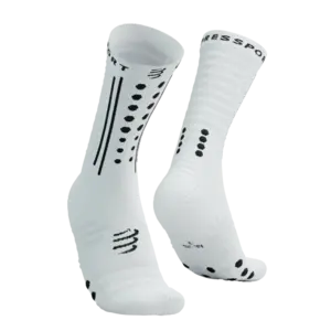 Compressport Aero 2.0 Fietssokken Wit/Zwart
