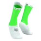 Compressport Pro Racing v4.0 Bike Compressiesokken Neon Groen/Wit