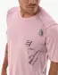 Compressport Performance Hardloopshirt Korte Mouwen Roze Tie Dye