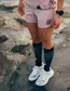 Compressport Performance Hardloopbroek Kort Roze Dames