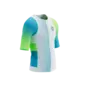 Compressport Stream Tri Top Korte Mouwen Wit/Bauw/Groen Heren