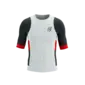 Compressport Stream Tri Top Korte Mouwen Wit/Zwart/Rood Heren