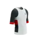 Compressport Stream Tri Top Korte Mouwen Wit/Zwart/Rood Heren