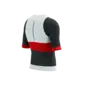 Compressport Stream Tri Top Korte Mouwen Wit/Zwart/Rood Heren