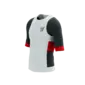 Compressport Stream Tri Top Korte Mouwen Wit/Zwart/Rood Heren