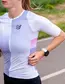 Compressport Stream Tri Top Korte Mouwen Lichtpaars/Roze Dames