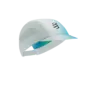 Compressport Pro Racing Cap Wit/Blauw/Groen