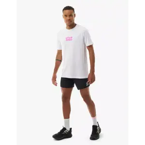 Compressport Training Hardloopshirt Korte Mouwen Wit Heren
