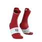 Compressport Pro Racing v4.0 Ultralight Run High Compressiesokken Rood/Wit