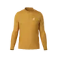 COMPRESSPORT Merino Half-Zip Hardloopshirt Lange Mouwen Oranje Heren — afbeelding 1