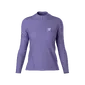 COMPRESSPORT Merino Half-Zip Hardloopshirt Lange Mouwen Paars Dames — afbeelding 1
