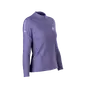 COMPRESSPORT Merino Half-Zip Hardloopshirt Lange Mouwen Paars Dames — afbeelding 2