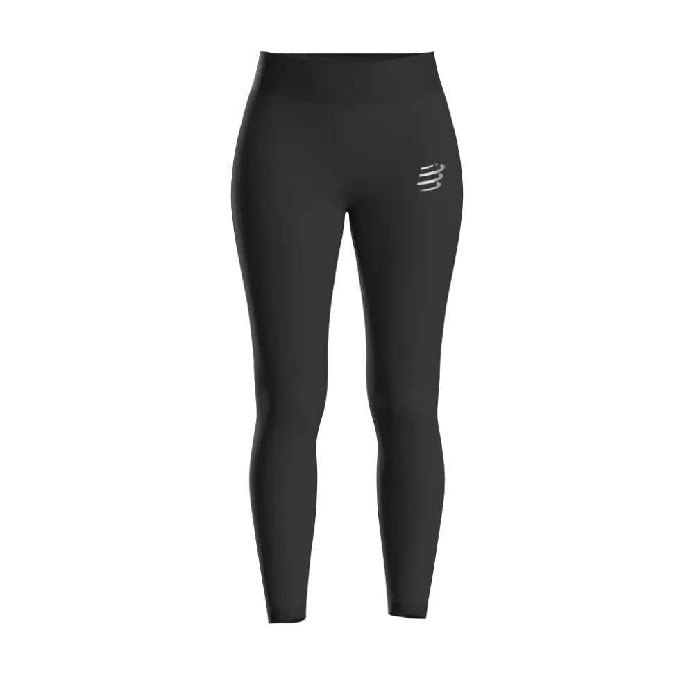 COMPRESSPORT Winter Run Hardloopbroek Lang Zwart Dames