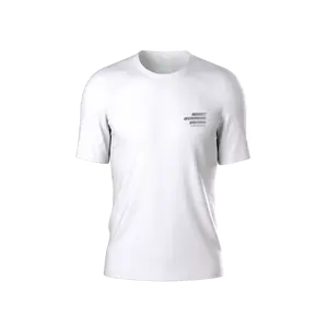 Compressport Performance Night Running Squad Hardloopshirt Korte Mouwen Wit Heren