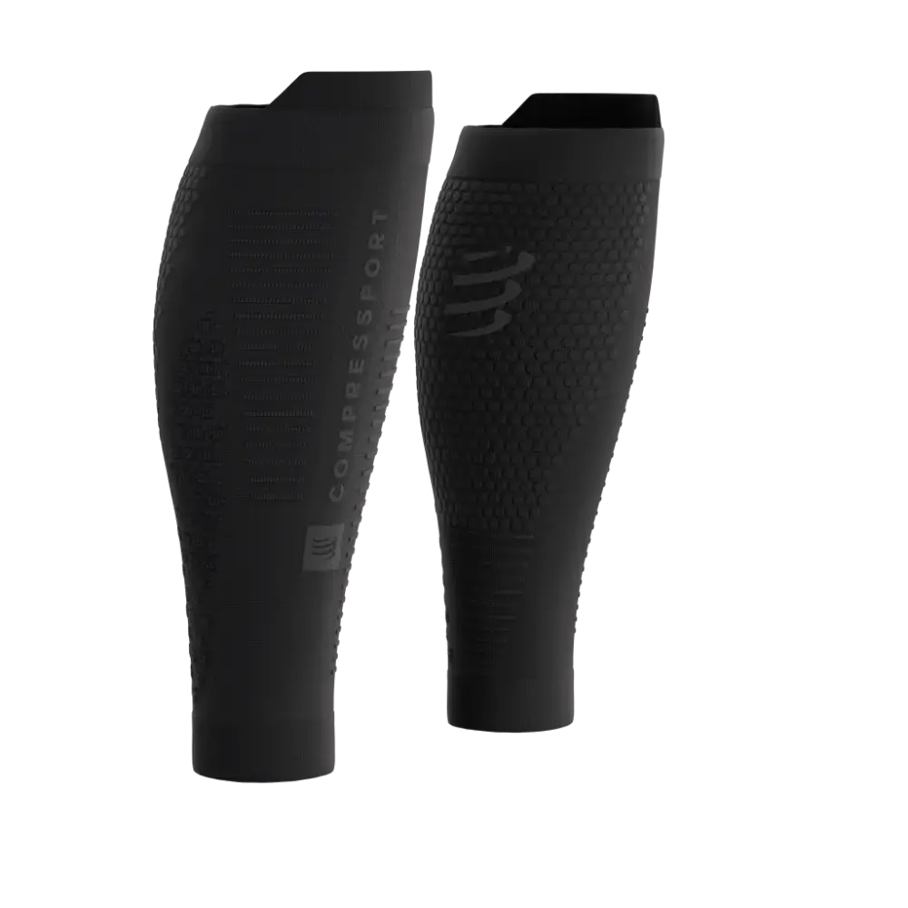 COMPRESSPORT R2 3.0 Night Running Squad Compressie Tubes Zwart