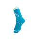 Compressport Pro Racing v4.0 Trail Compressiesokken Blauw/Neon Groen