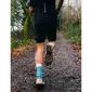 Compressport Pro Racing v4.0 Trail Compressiesokken Blauw/Neon Groen