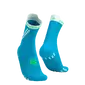 Compressport Pro Racing v4.0 Trail Compressiesokken Blauw/Neon Groen