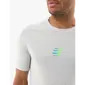 Compressport Trail Racing Hardloopshirt Korte Mouwen Lichtgrijs/Blauw Heren