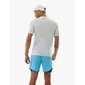 Compressport Trail Racing Hardloopshirt Korte Mouwen Lichtgrijs/Blauw Heren