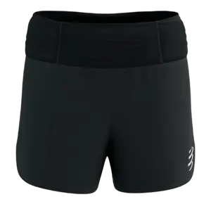 COMPRESSPORT Trail Racing Hardloopbroek Kort Zwart Dames