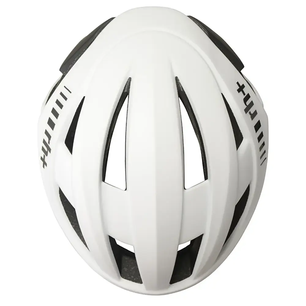 RH+ VIPER Race Fietshelm Mat Wit/Zwart