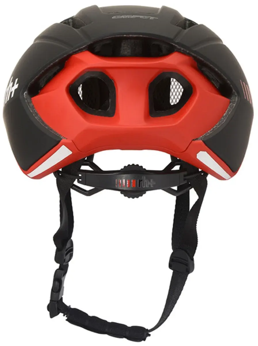 RH+ COMPACT Race Fietshelm Mat Zwart/Mat Rood