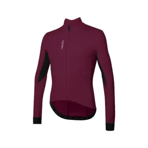 RH+ XTRM Fietsshirt Lange Mouwen Donkerrood/Zwart Heren