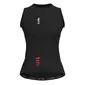 RH+ Aries Fietsshirt Zonder Mouwen Zwart Dames