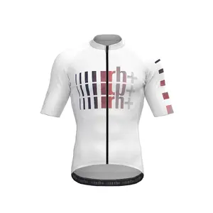 RH+ Genius Pro Fietsshirt Korte Mouwen Wit Heren