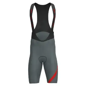 RH+ Drax Fietsbroek Kort Grijs Heren
