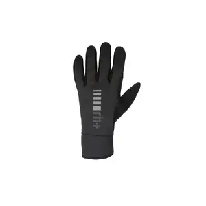 RH+ Soft Shell Fietshandschoenen Zwart/Zwart