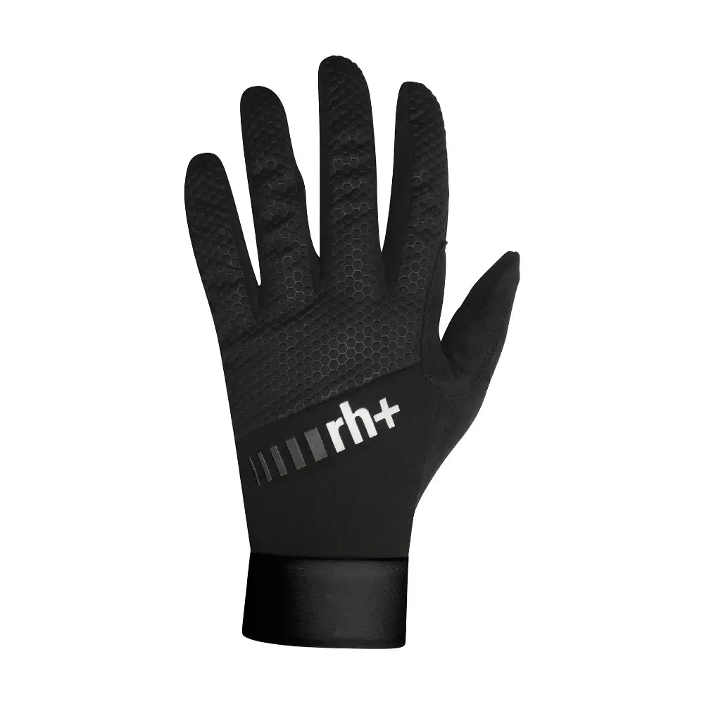 RH+ Evo II Brush Fietshandschoenen Zwart/Reflex