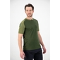 Endura GV500 Foyle Tech Gravel Fietsshirt Korte Mouwen Groen Heren