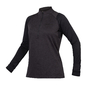 Endura SingleTrack Fleece MTB Fietsshirt Lange Mouwen Zwart Dames