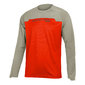 Endura MT500 Burner MTB Fietsshirt Lange Mouwen Rood/Beige Heren