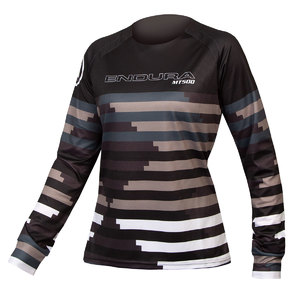 Endura MT500 Supercraft MTB Fietsshirt Lange Mouwen Bruin Dames