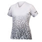 Endura SingleTrack Print MTB Fietsshirt Korte Mouwen Wit/Zwart Dames