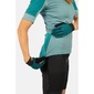 Endura GV500 Gravel Fietsshirt Korte Mouwen Blauw/Groen Dames