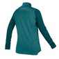 Endura SingleTrack Fleece MTB Fietsshirt Lange Mouwen Groen Dames