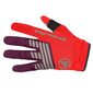 Endura SingleTrack MTB Fietshandschoenen Rood/Paars