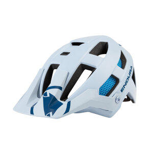 Endura SingleTrack MIPS MTB Fietshelm Lichtgrijs/Blauw