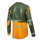 Endura MT500 Print MTB Fietsshirt Lange Mouwen Groen/Oranje Heren