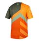 Endura SingleTrack LTD MTB Fietsshirt Korte Mouwen Oranje/Groen Heren