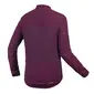 Endura GV500 Gravel Fietsshirt Lange Mouwen Donkerrood Heren